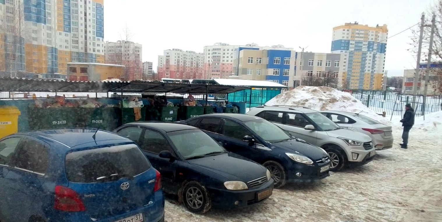 Вывозу мусора мешают… дураки и дороги | 02.02.2023 | Новости Родников -  БезФормата